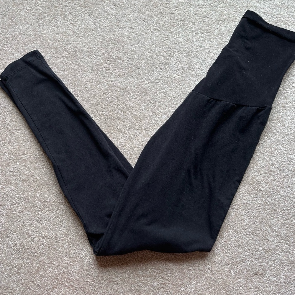 Oh Baby by Motherhood Black Leggings